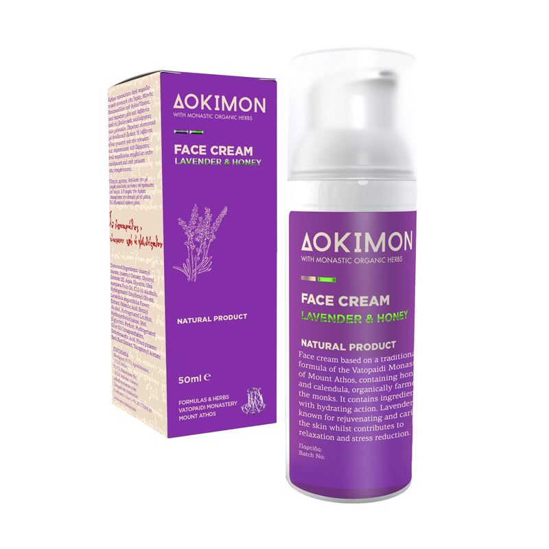CREMA DE FATA NATURALA CU LEVANTICA SI MIERE DOKYMON 50ML