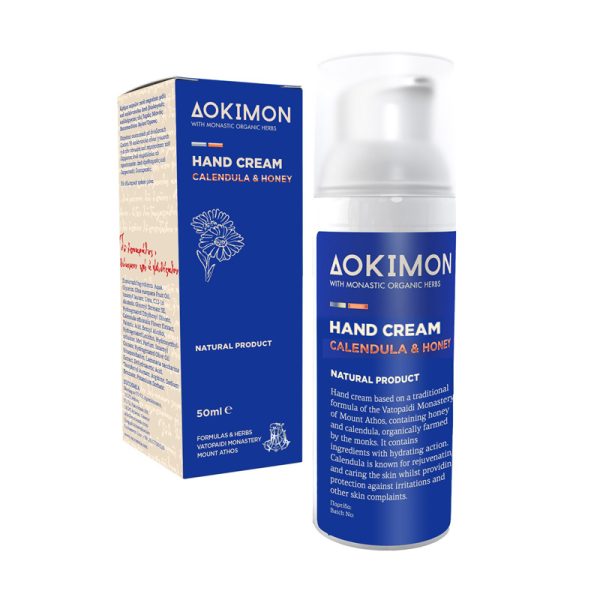 CREMA NATURALA DE MAINI CU GALBENELE SI MIERE DOKYMON 50ML