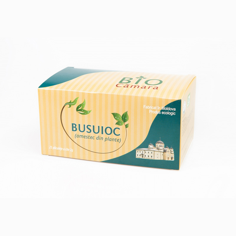 CEAI NATURIST BUSUIOC MOLDOVENESC (25 PLICULETE) BIO CAMARA