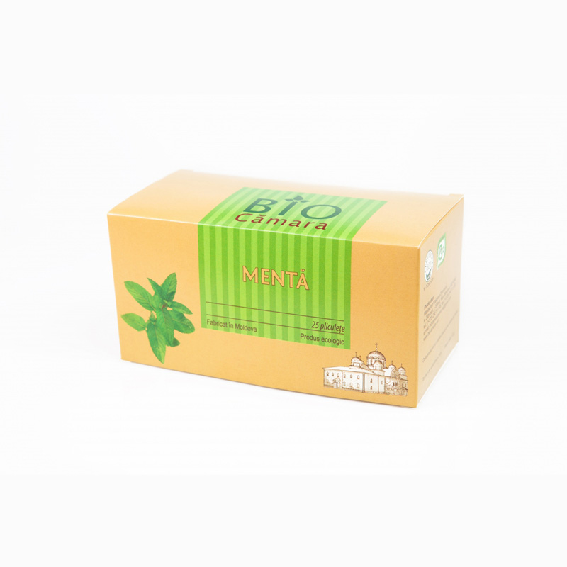 CEAI NATURIST MENTA (25 PLICULETE) BIO CAMARA