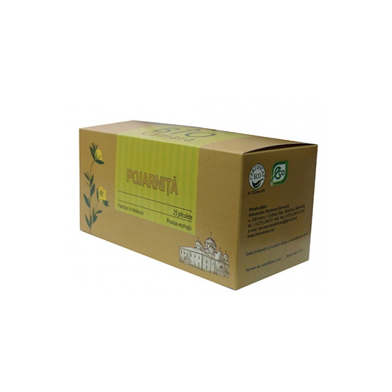 CEAI NATURIST POJARNITA (25 PLICULETE) BIO CAMARA